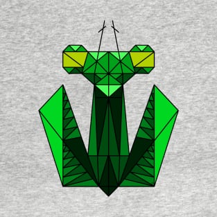 Praying Mantis - Geometric Abstract T-Shirt